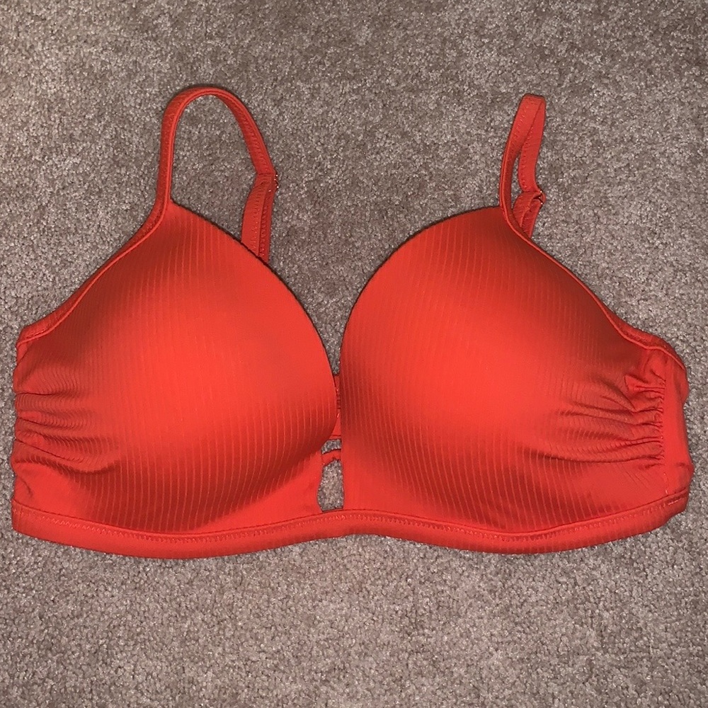 Shade & Shore Orange Bikini Top
